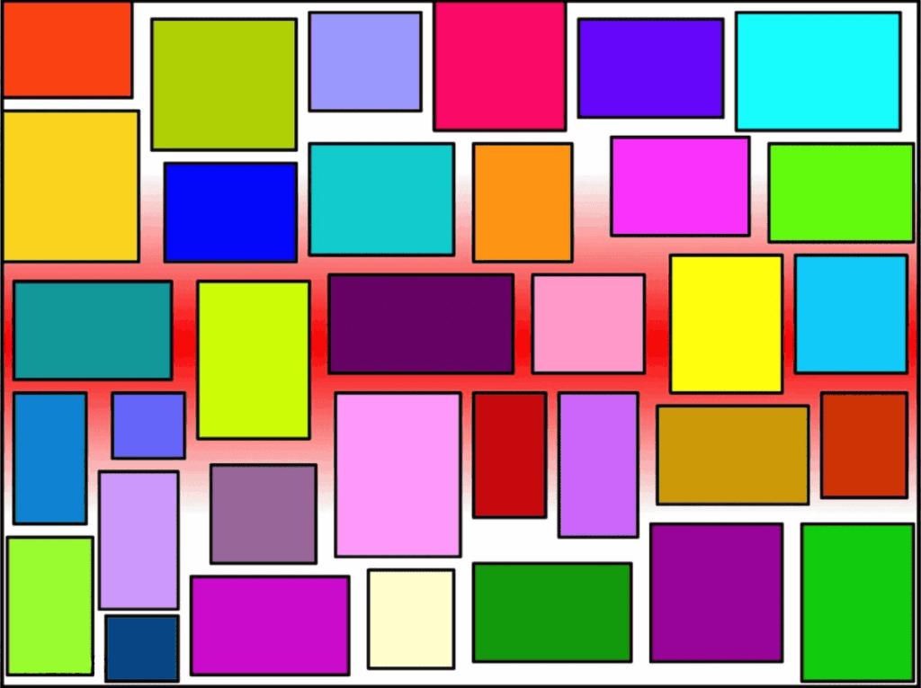 Colorful Rectangle Mosaic