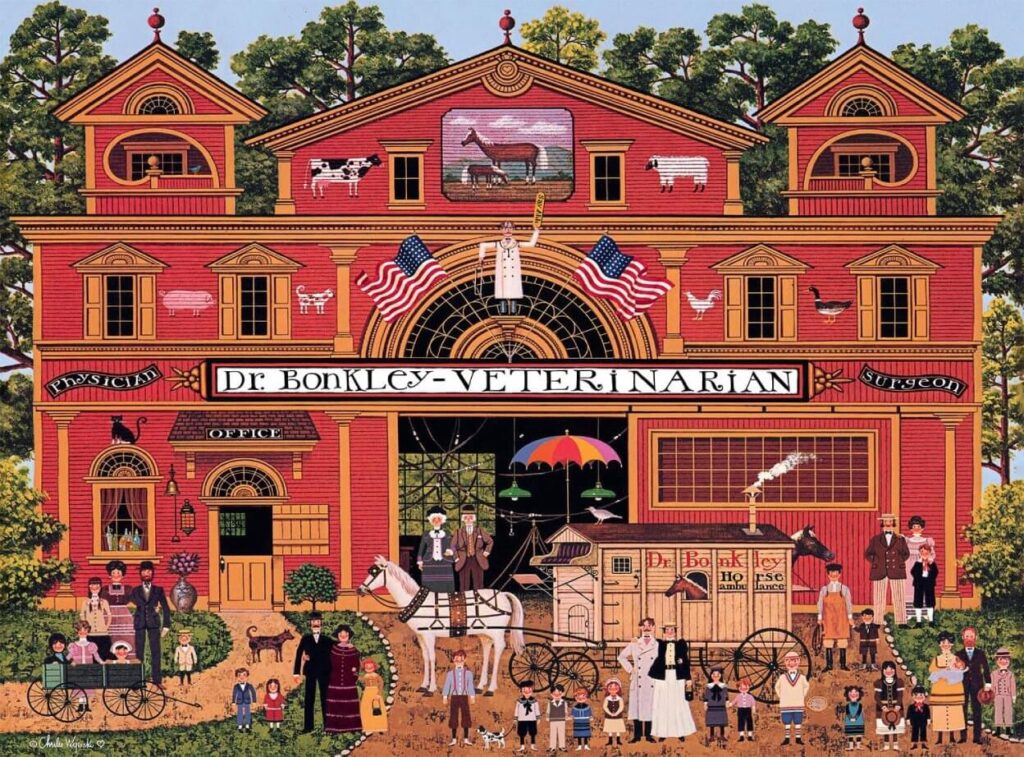 Dr. Bonkley’s Family – Charles Wysocki