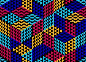 Geometric Pattern Cubes