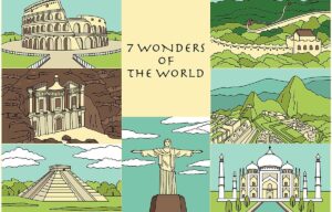 7 Wonders of the World Illustrated