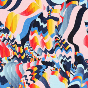 Flowing Abstract Waves