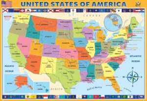 Map of the United States of America