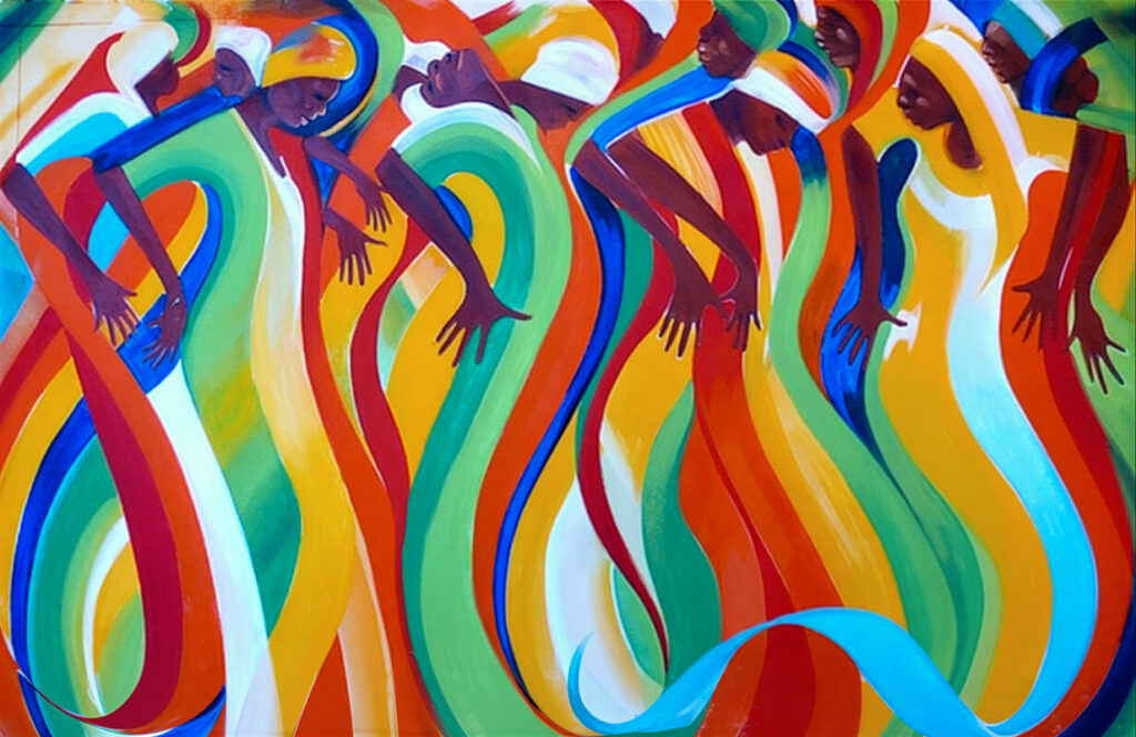 Colorful Rhythm Art