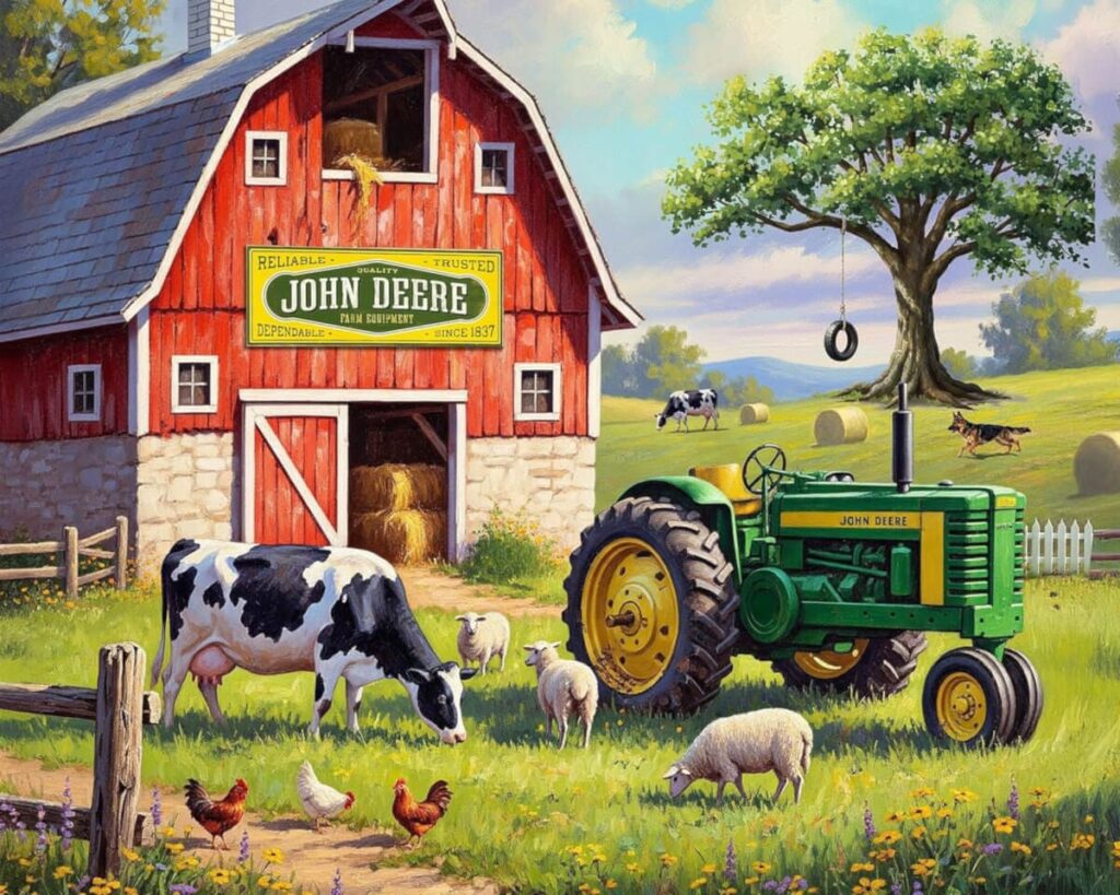 Country Farm Morning