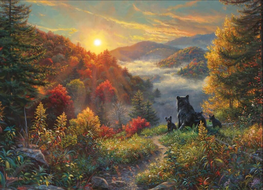 Bears Greet Sunrise