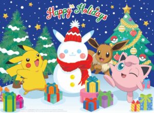 Pikachu Snowman – Happy Holiday