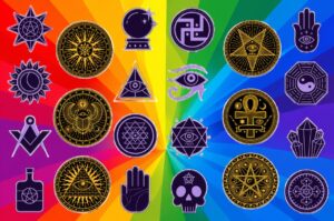 Sacred Symbols Background