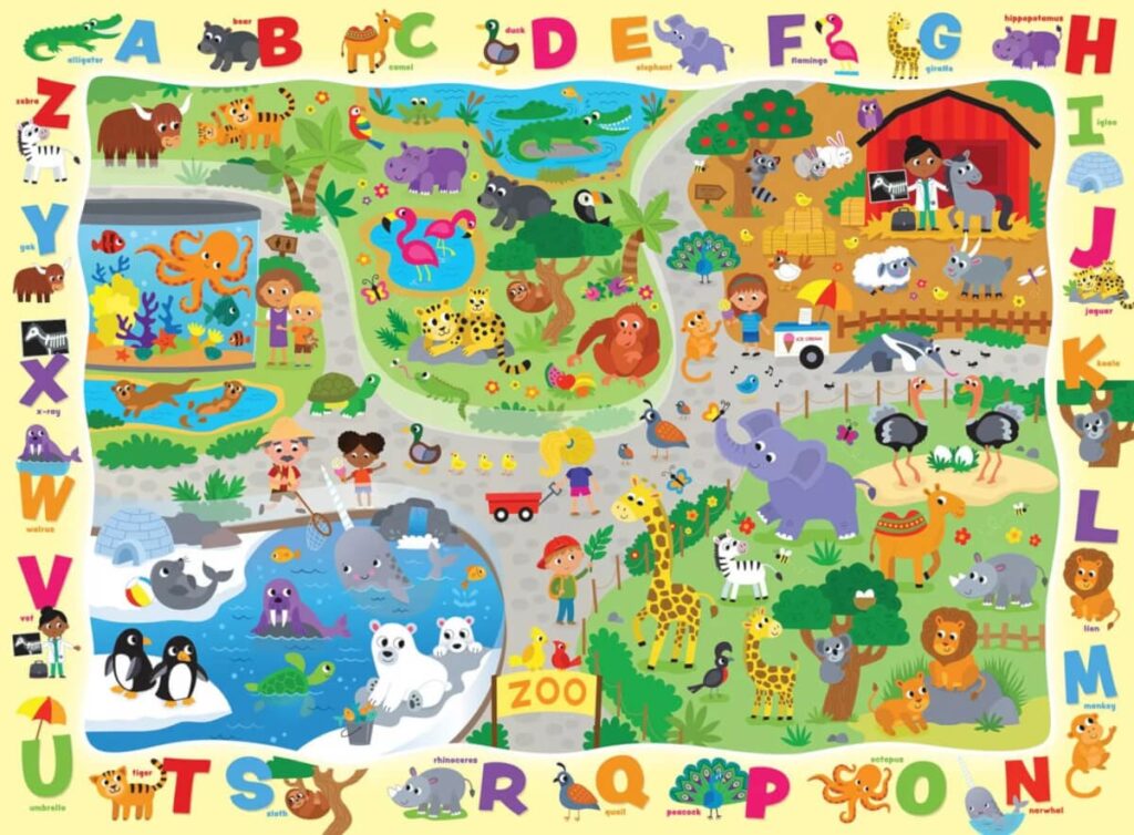 Alphabet at the Zoo