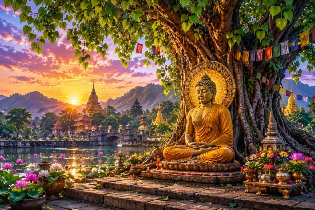Buddha Under the Bodhi Tree