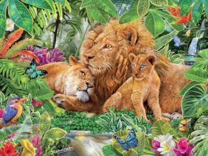 Lion Family Harmony