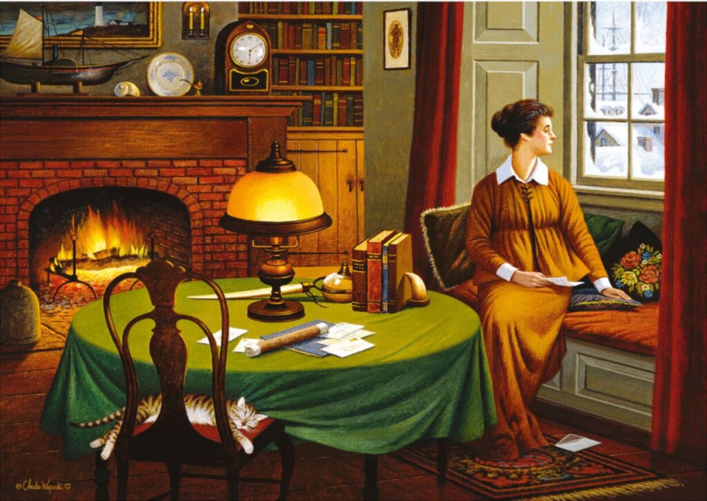 Wistful Letter – Charles Wysocki