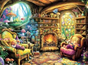 Elf Mushroom House
