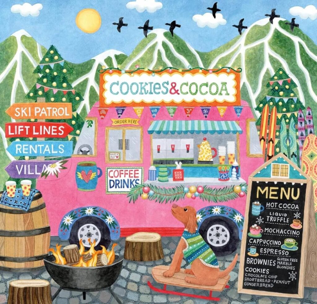 Festive Food Truck