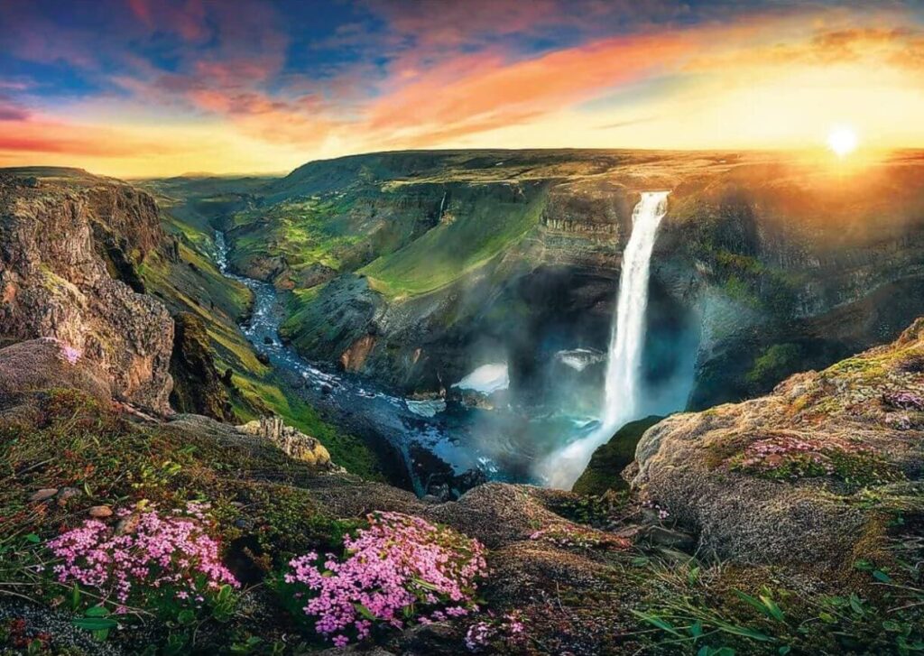 Haifoss Waterfall, Iceland
