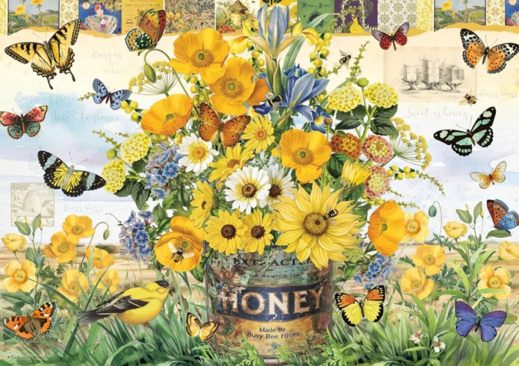 Honey Bee Floral