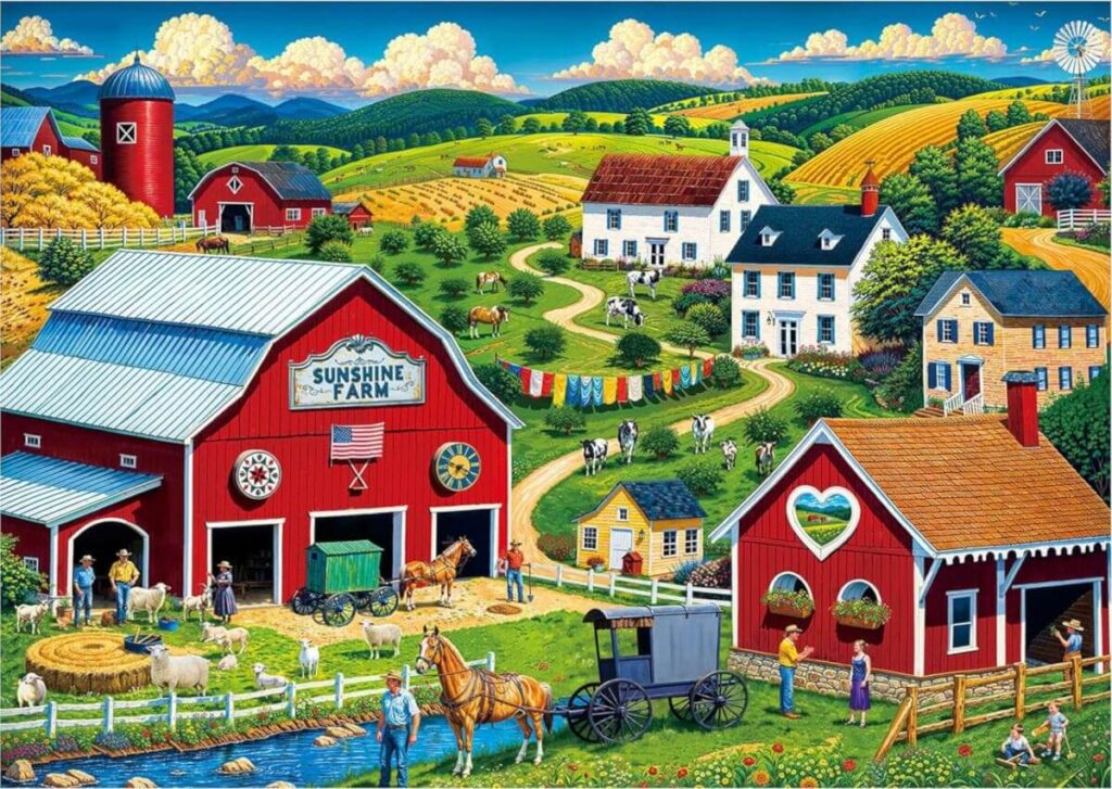 Sunshine Farm in Autumn