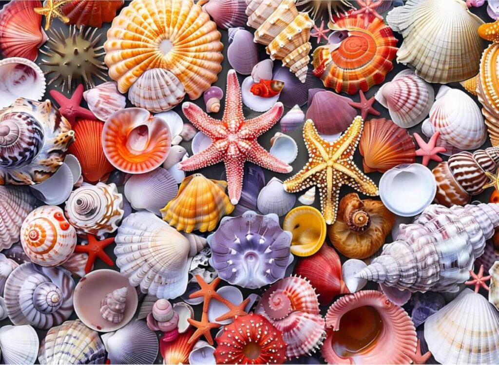 Colorful Beach Shells