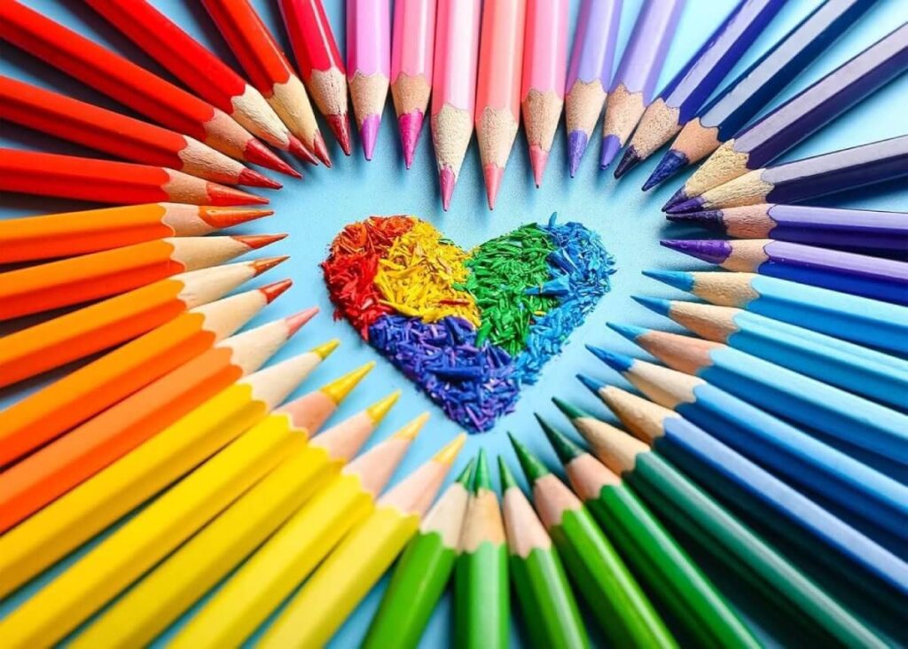 Rainbow Pencils