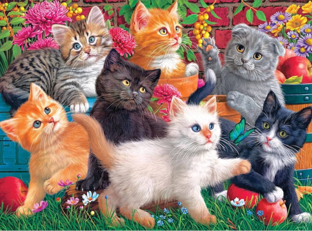 Playful Little Kittens