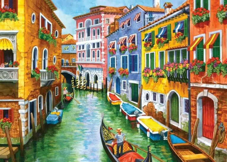 Vibrant Scenery of Venice