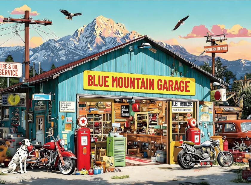 Blue Mountain Garage