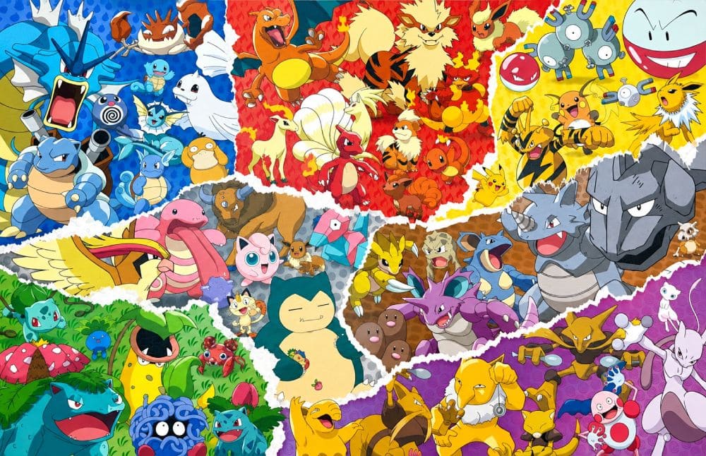 Classic Pokemon Generation 1 Characters
