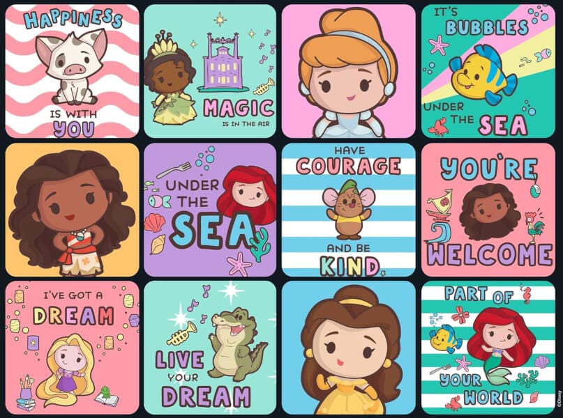 Disney Princess Collage