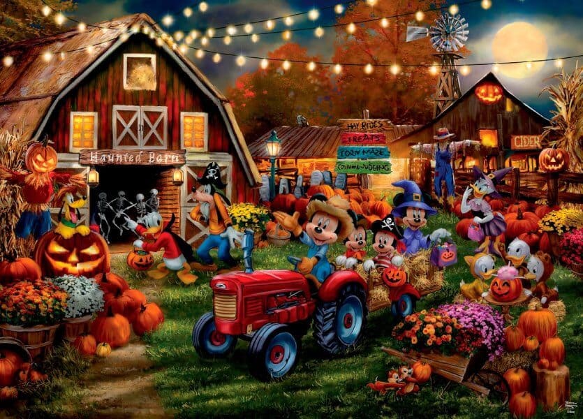Halloween Dreams of Mickey – Disney Kinkade