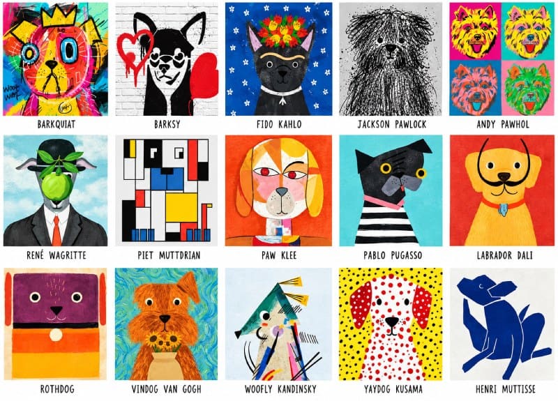 Paws & Paintings Gallery