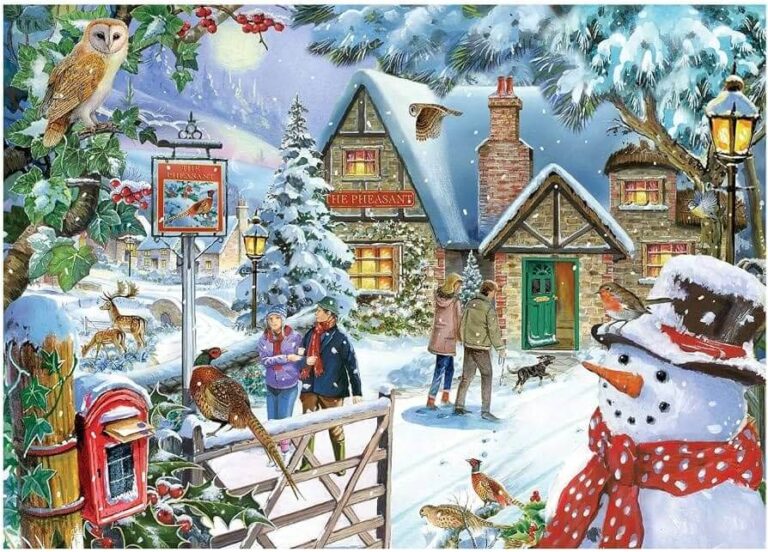 Snowman’s View Winter Village
