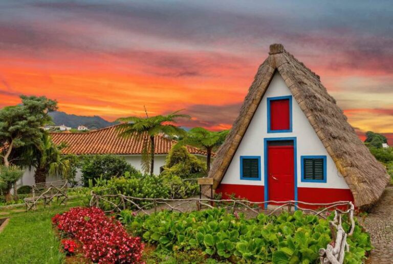 Traditional Santana House in Madeira