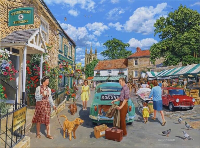 Vintage Peaceful Village – Trevor Mitchell