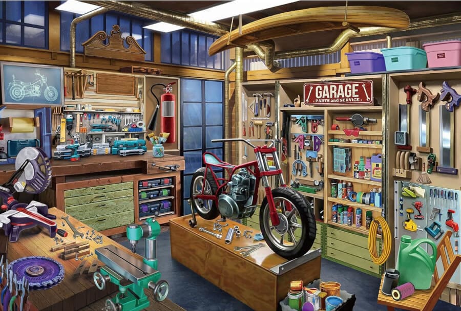 Garage Motorcycle